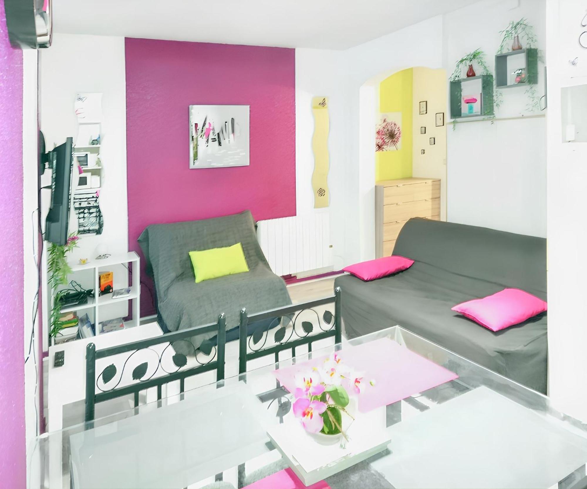 Appartement Charmant A Cauterets 27 M² Vue Sur La Ville Exterior foto